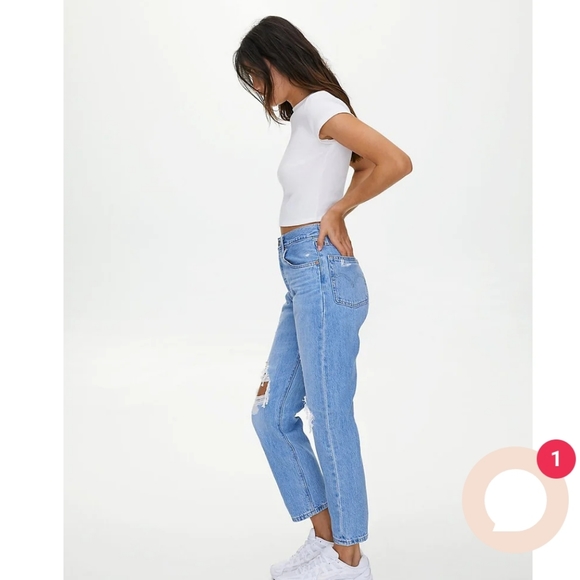 Levis 501 original blue jeans - women size 27x26 - Picture 2 of 11